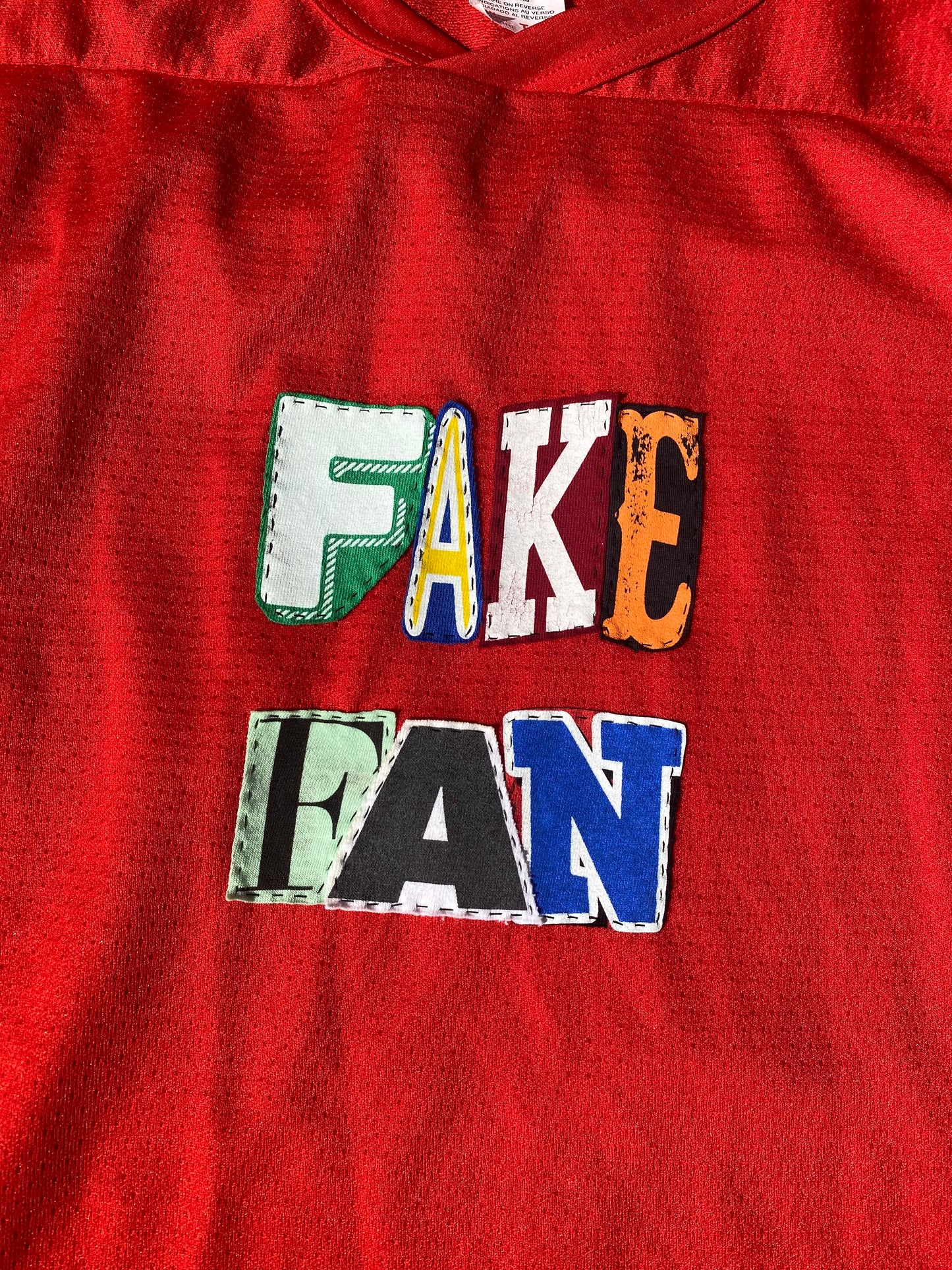 Fake Fan Jersey - Red (XL)