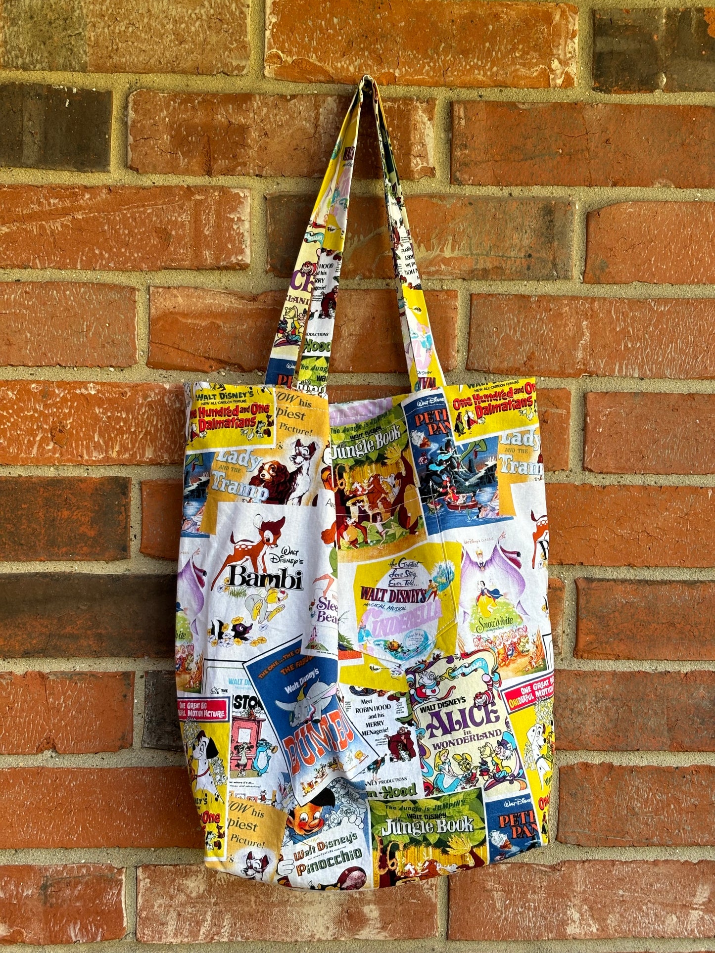 Vintage Disney Movie Poster Tote