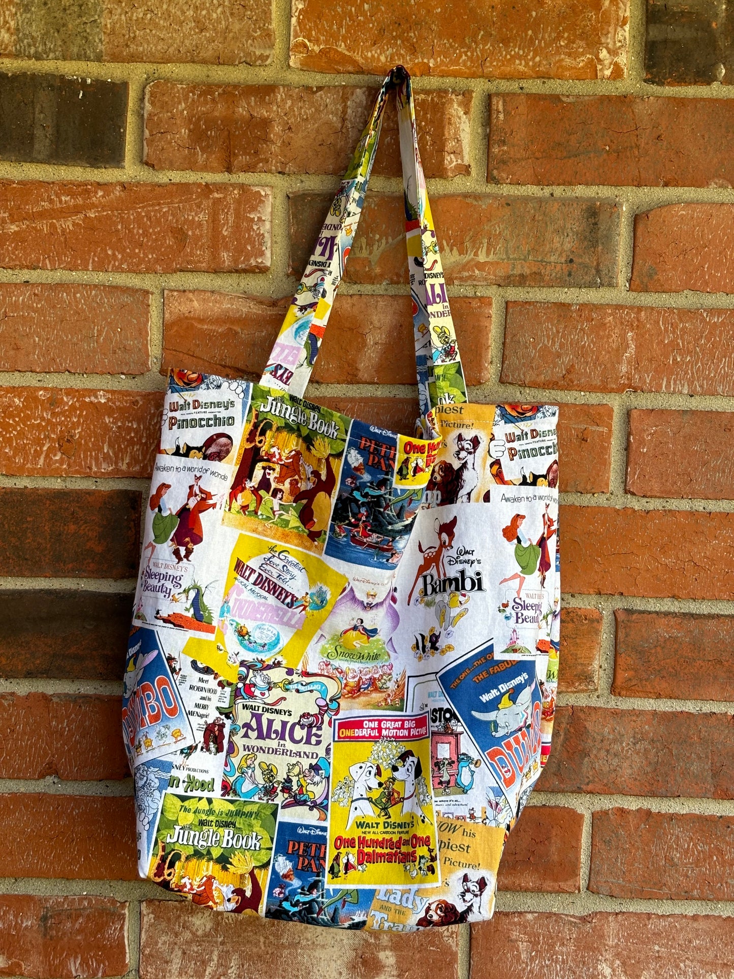 Vintage Disney Movie Poster Tote