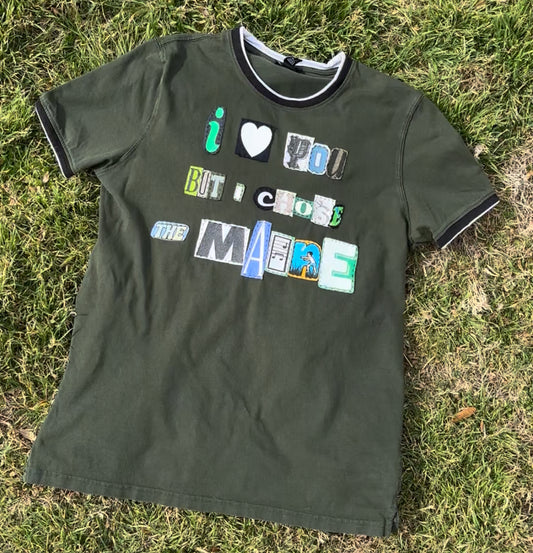 I Chose The Maine Tee - (Green L)