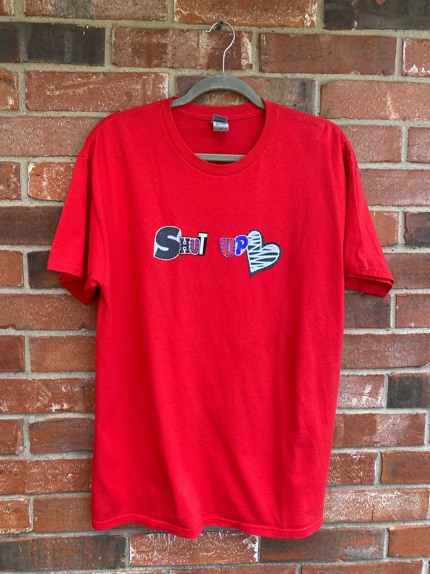 Shut Up Tee - Red (L)