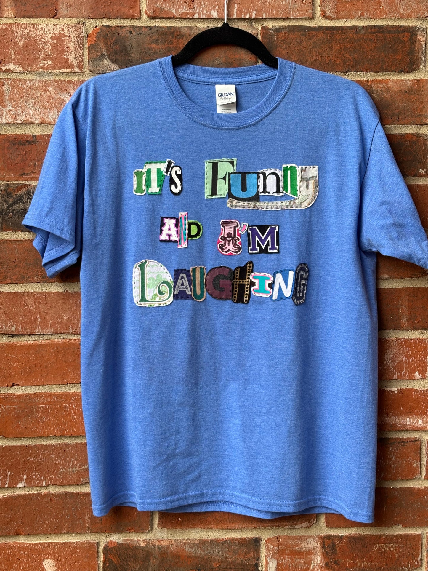 Funny Tee - Blue (Youth XL)