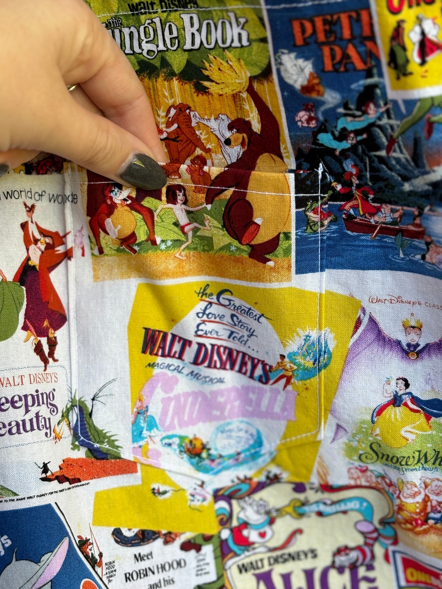 Vintage Disney Movie Poster Tote