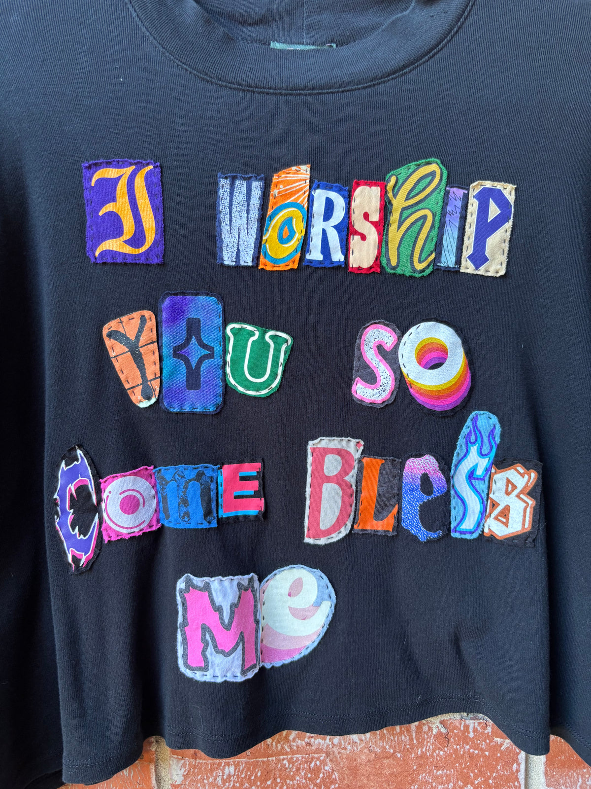 Bless Me Tee - (Black L)