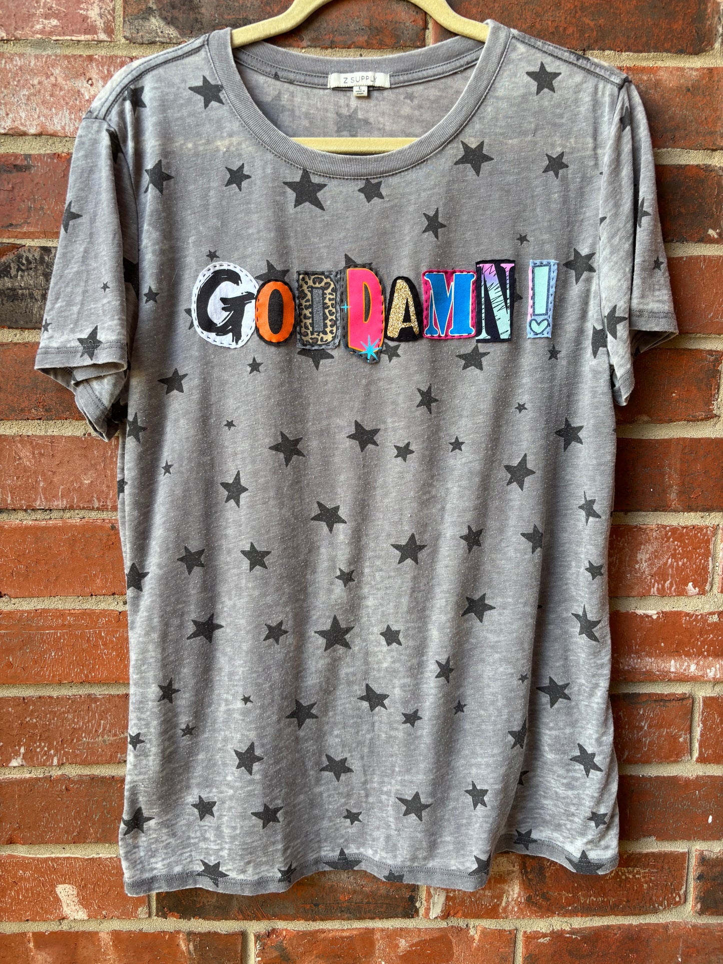 GODDAMN ! Tee - (Grey L)