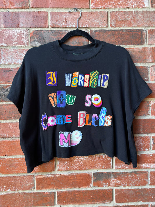 Bless Me Tee - (Black L)