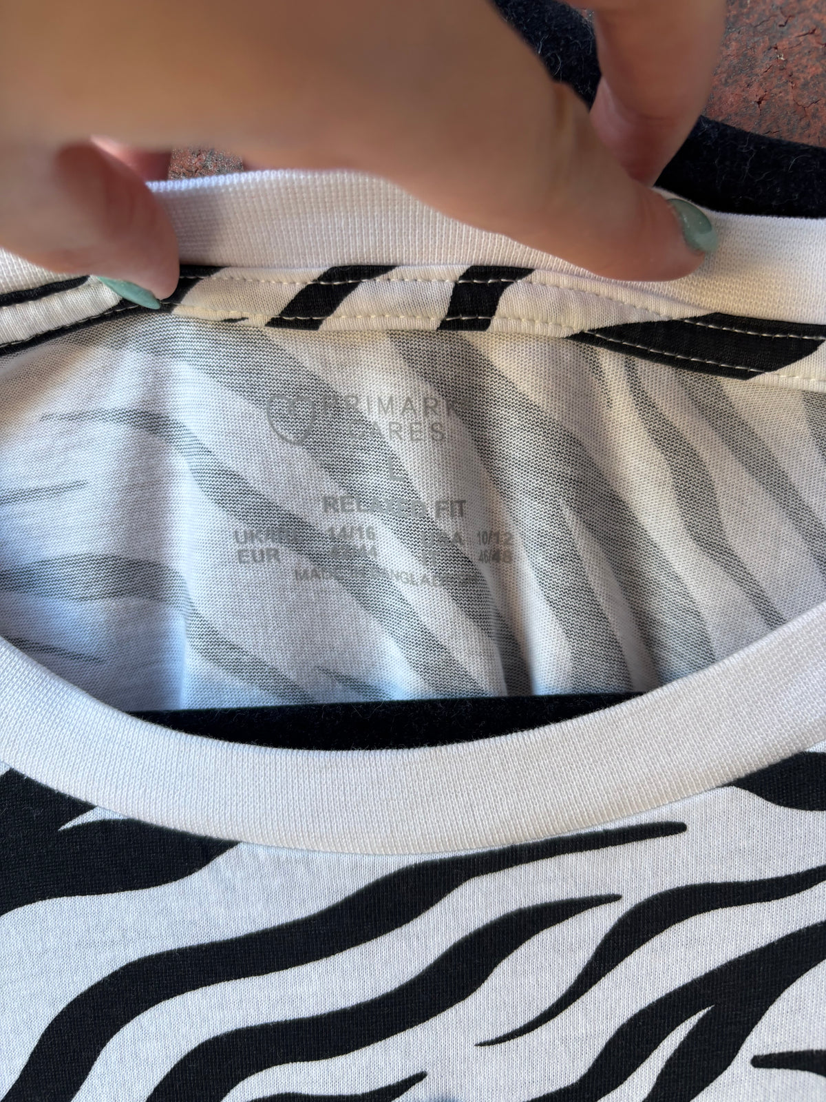 Irritates The Metalheads Tee - (Zebra L)