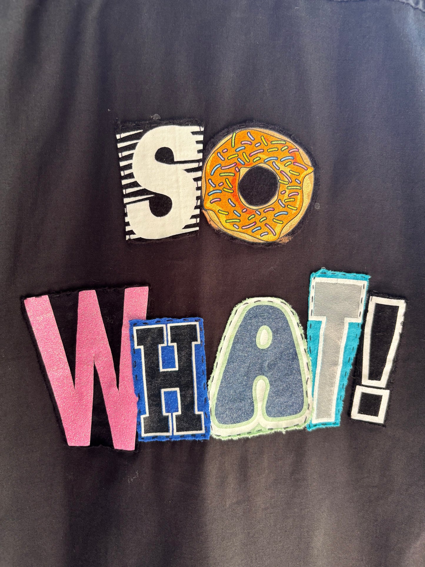 So What?! Bowling Tee - (Black/White M)