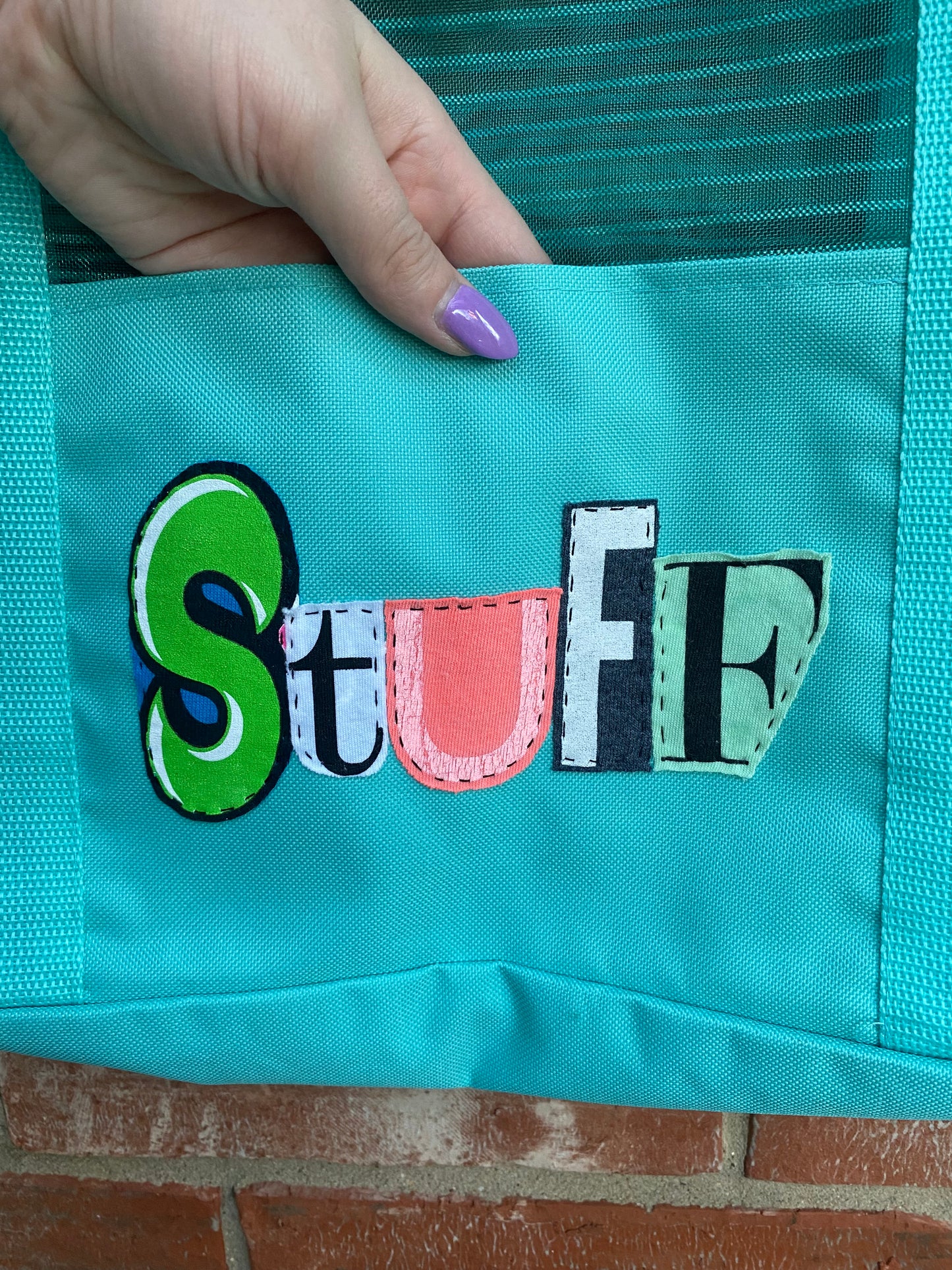 Mesh Stuff Tote