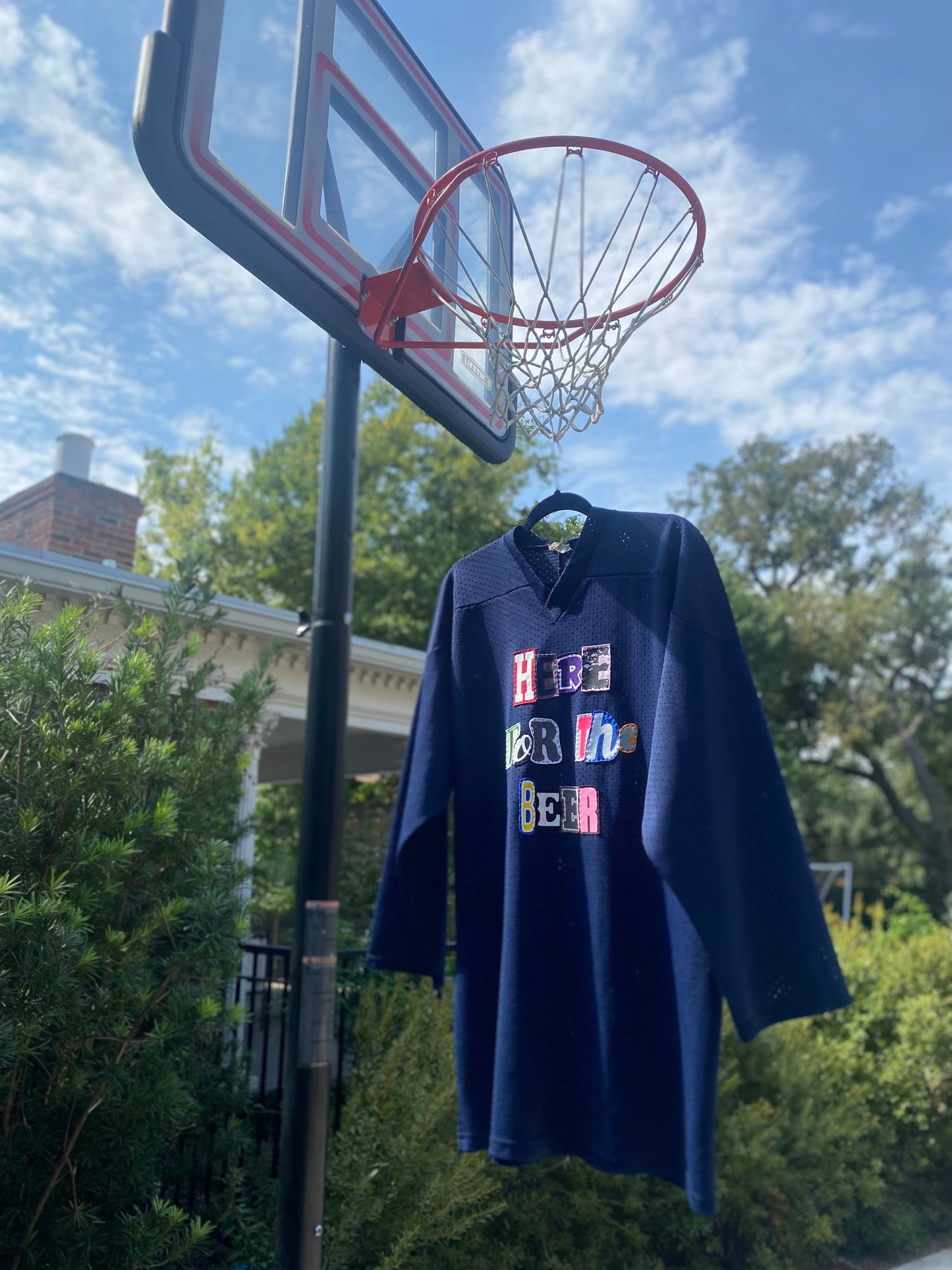 Here For The Beer Jersey - Navy (XL)