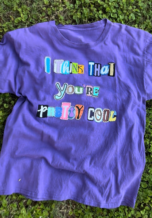 Pretty Cool Tee - (Purple L)